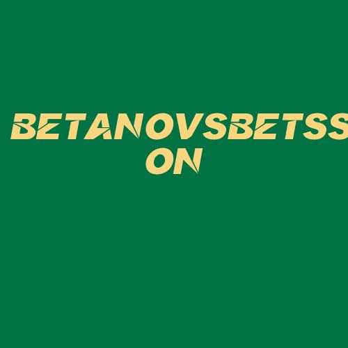 Logo da BETANOVSBETSSON