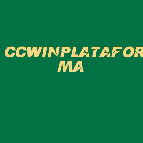 Logo da CCWINPLATAFORMA