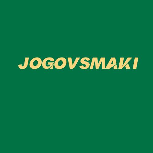 Logo da JOGOVSMAKI